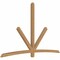 Ekena Millwork Alberta Timber Gable Bracket, Western Red Cedar, 108"W x 68"H x 3 1/2"D x 3 1/2"F, 15/12 Pitch GBW108X68X0404ALB00SWR - alternate 2